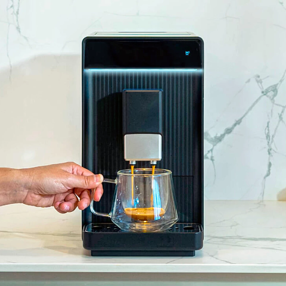 Design Produit - Innovation - Design Industriel -Modélisation CAO 3D - Demaneo, agence de design industriel Lyon - Design de machines a café - Coffee maker - Design de produits high-tech electromenager.