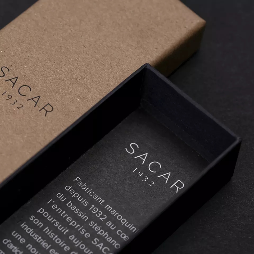 Maroquinerie - Cuir - Leather -Conception de sacs de voyage - Mode -Agence de design industriel Lyon - Design global - Designer produit 69000 - Auvergne Rhône-Alpes - Packaging 