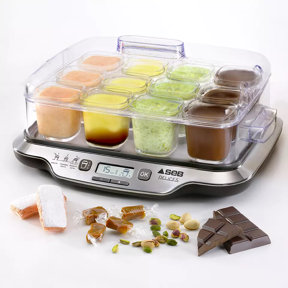 Yaourtière - Cooking Machine-Innovation-Design Industriel -Agence de design industriel Lyon - Design global - Studio de design produit - Modélisation CAO 3D pour industrie, produits grande séries - Blockbusters